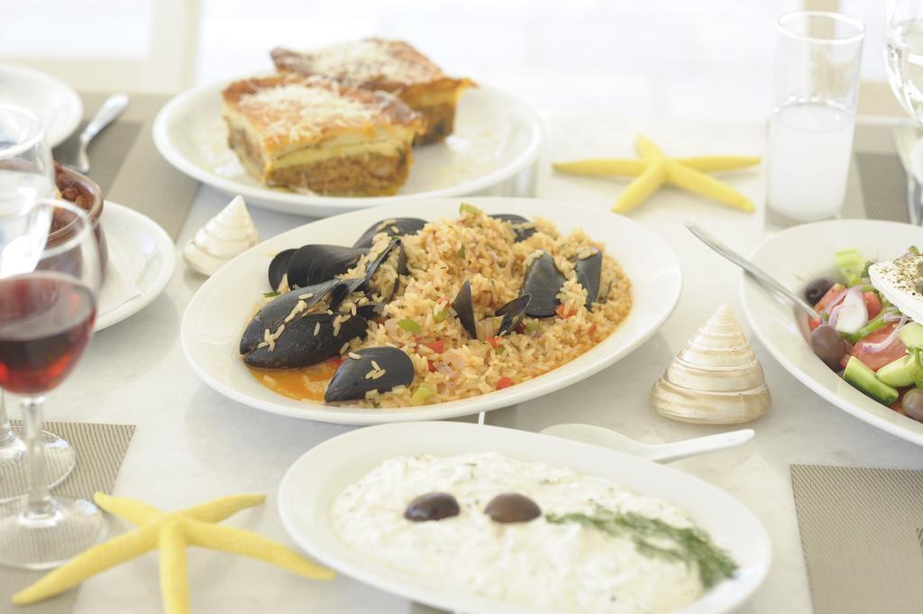 Galatis Beach Hotel Alikí المظهر الخارجي الصورة
